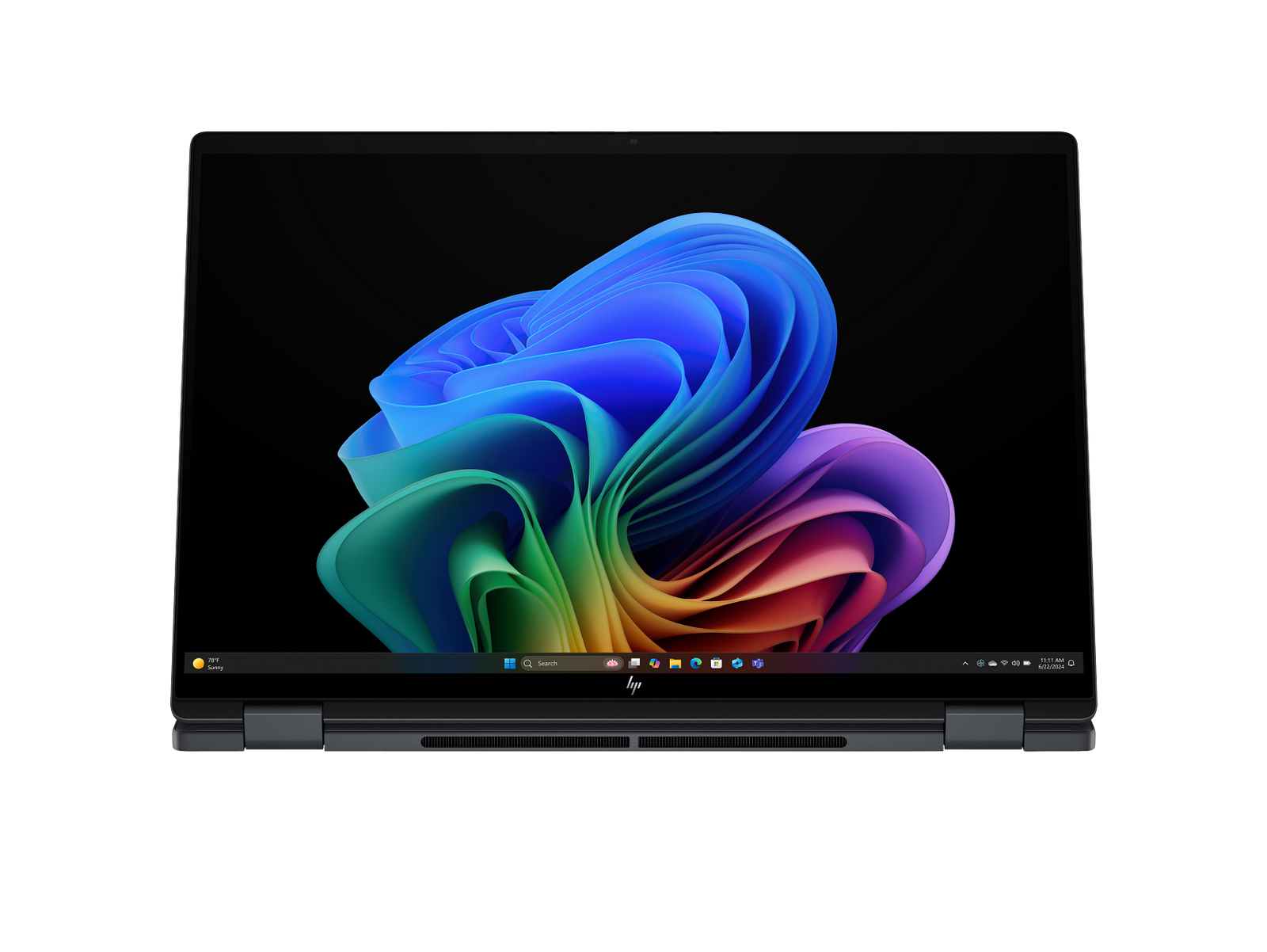 HP - OmniBook X Flip 2-in-1 - Copilot+ PC - 16" 2K Touch-Screen Laptop - Intel Core Ultra 5 226V - 16GB Memory - 512GB SSD - Eclipse Gray