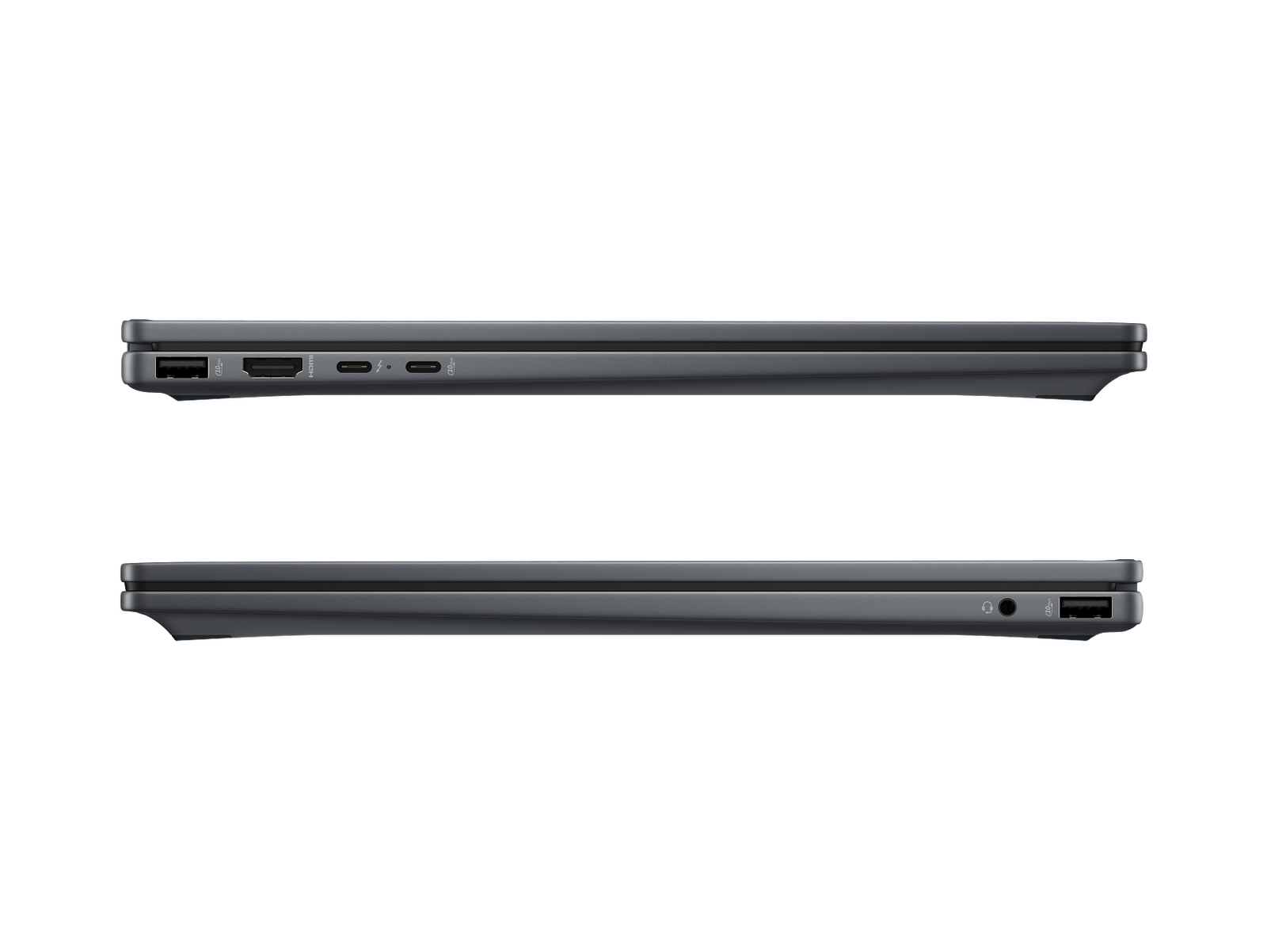 HP - OmniBook X Flip 2-in-1 - Copilot+ PC - 16" 2K Touch-Screen Laptop - Intel Core Ultra 5 226V - 16GB Memory - 512GB SSD - Eclipse Gray - Image 6
